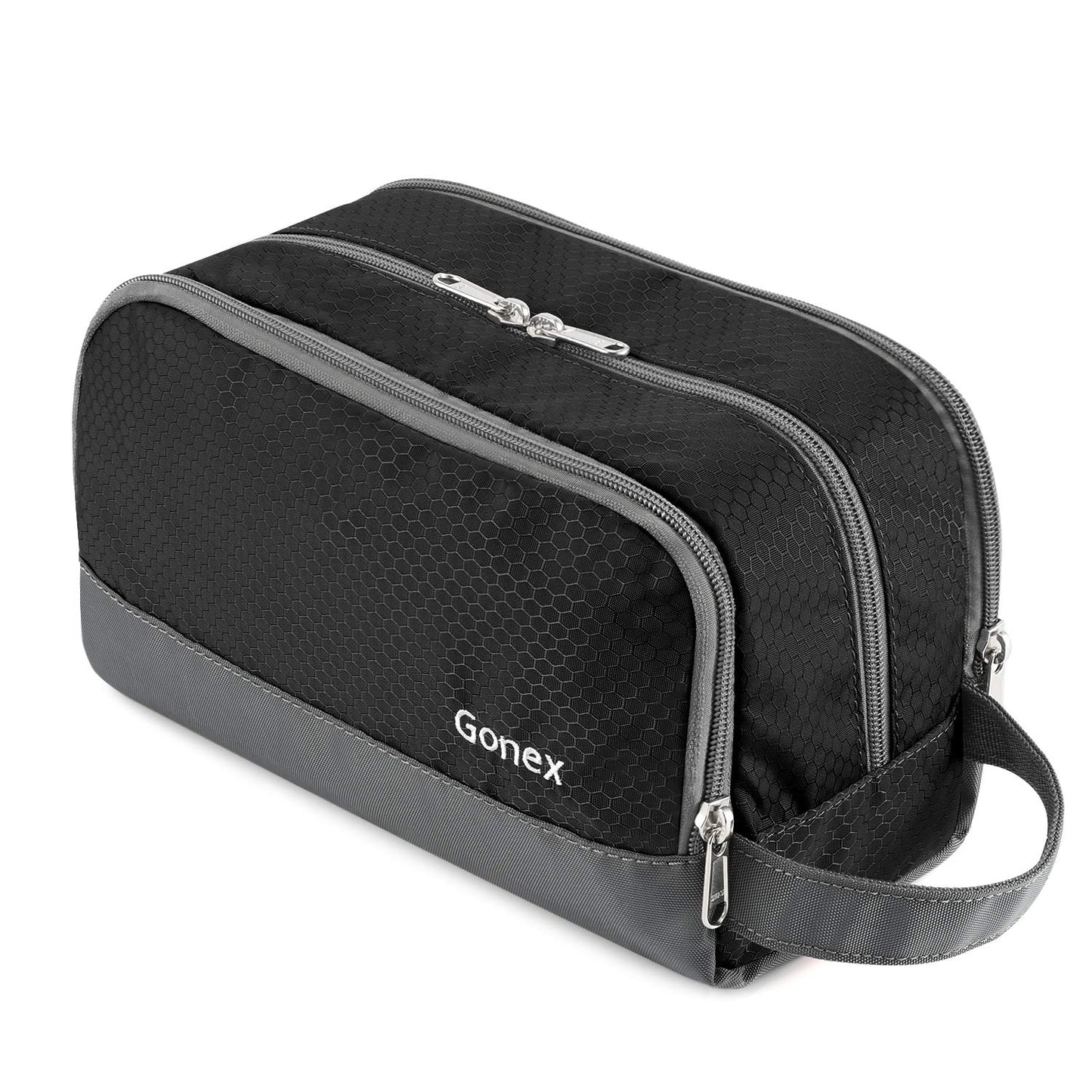 Gonex Toiletry Organizer Dopp Kit Shaving Bag for Men Women