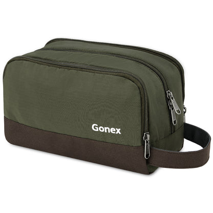 Gonex Toiletry Organizer Dopp Kit Shaving Bag for Men Women