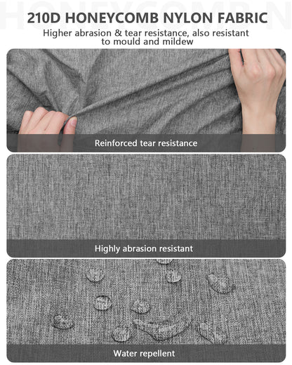 Gonex Large Foldable Travel Duffle Bag 100L, Water-Resistant Weekend Overnight Duffel Gym Bag with Shoes Compartment for Men Women