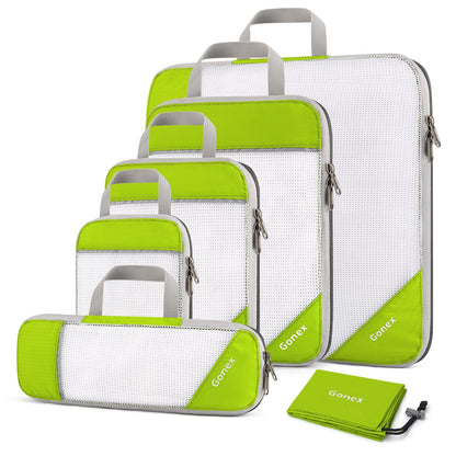 Gonex Compression Packing Cubes, Extensible Storage Mesh Bags Organizers