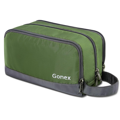 Gonex Toiletry Organizer Dopp Kit Shaving Bag for Men Women
