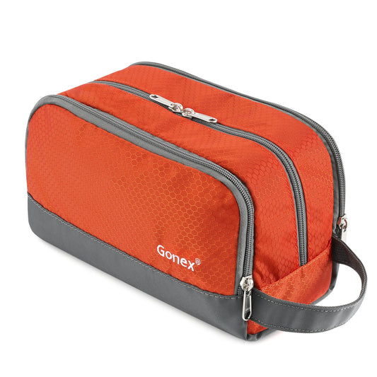 Gonex Toiletry Organizer Dopp Kit Shaving Bag for Men Women